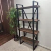 Furniture Village Noir railway Sleeper Shelving 3