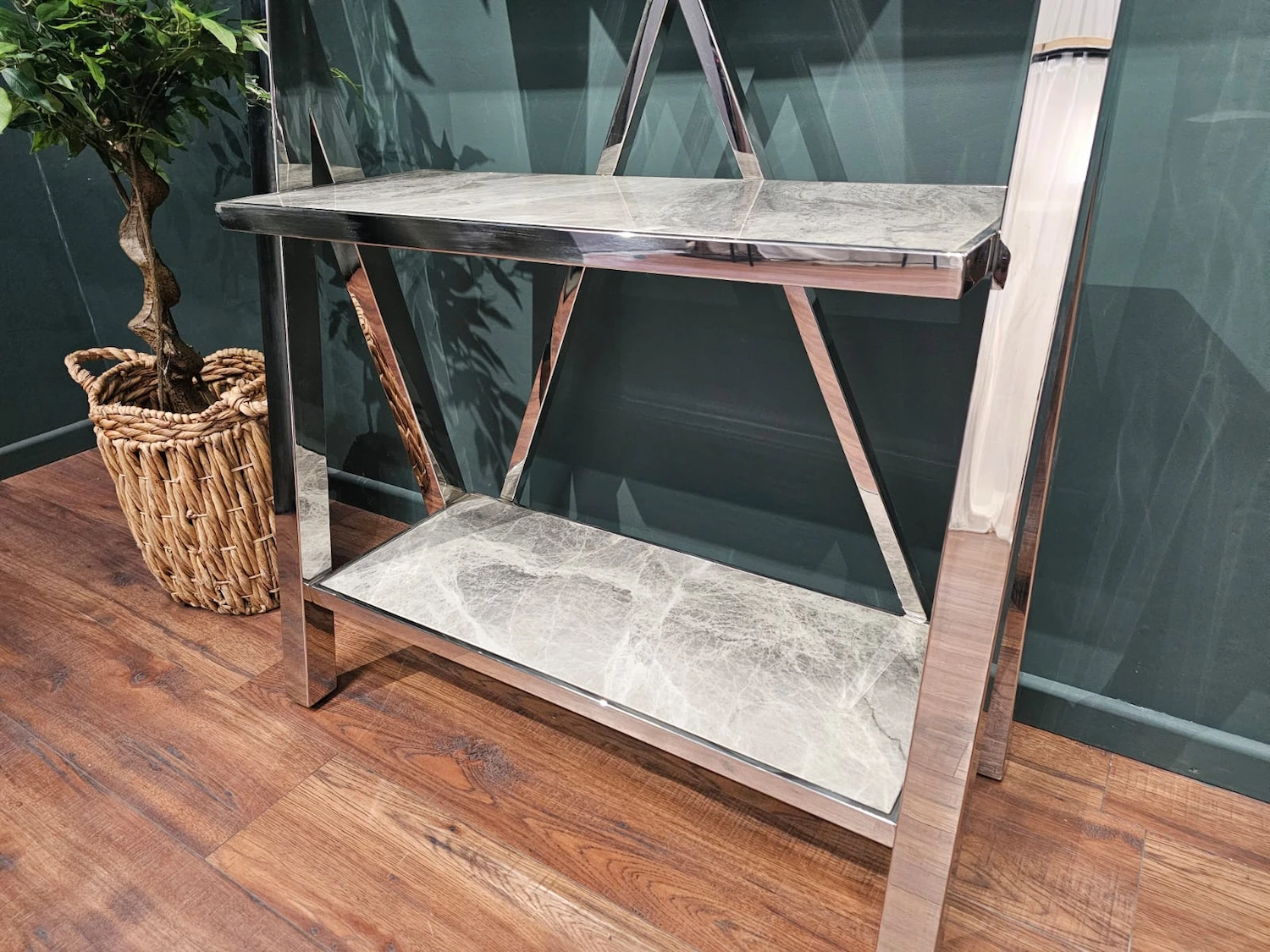 Furniture Village Vanquish Marble shelving unit 4