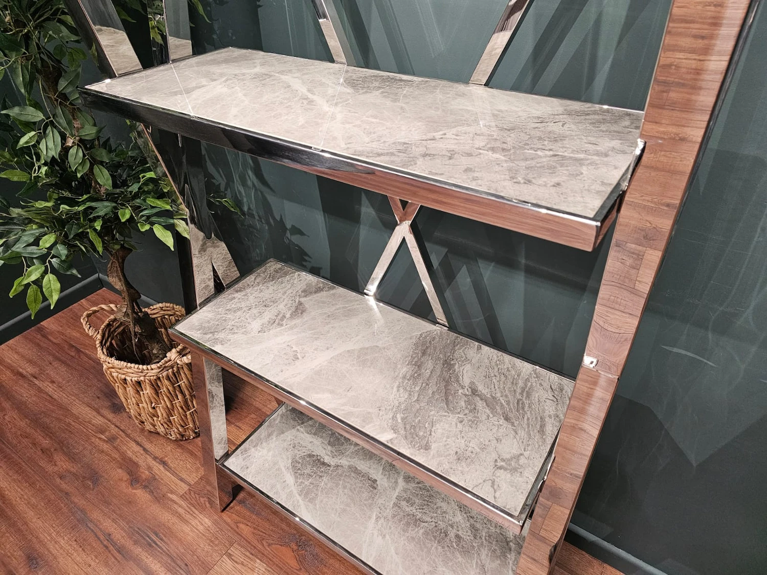Furniture Village Vanquish Marble shelving unit 5