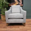 Iggy Custom made armchair in Cornflower 1