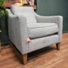 Iggy Custom made armchair in Cornflower 3