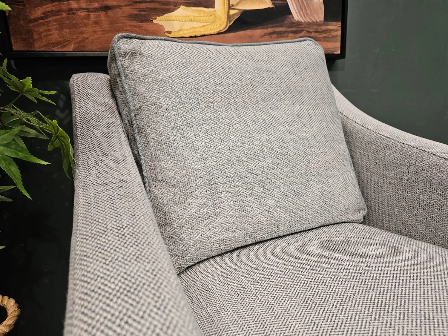 Iggy Custom made armchair in Cornflower 8