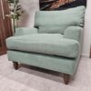 Isla armchair in lilypad aquaclean Clever Canvas 2