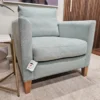 Izzy armchair in seafoam 3