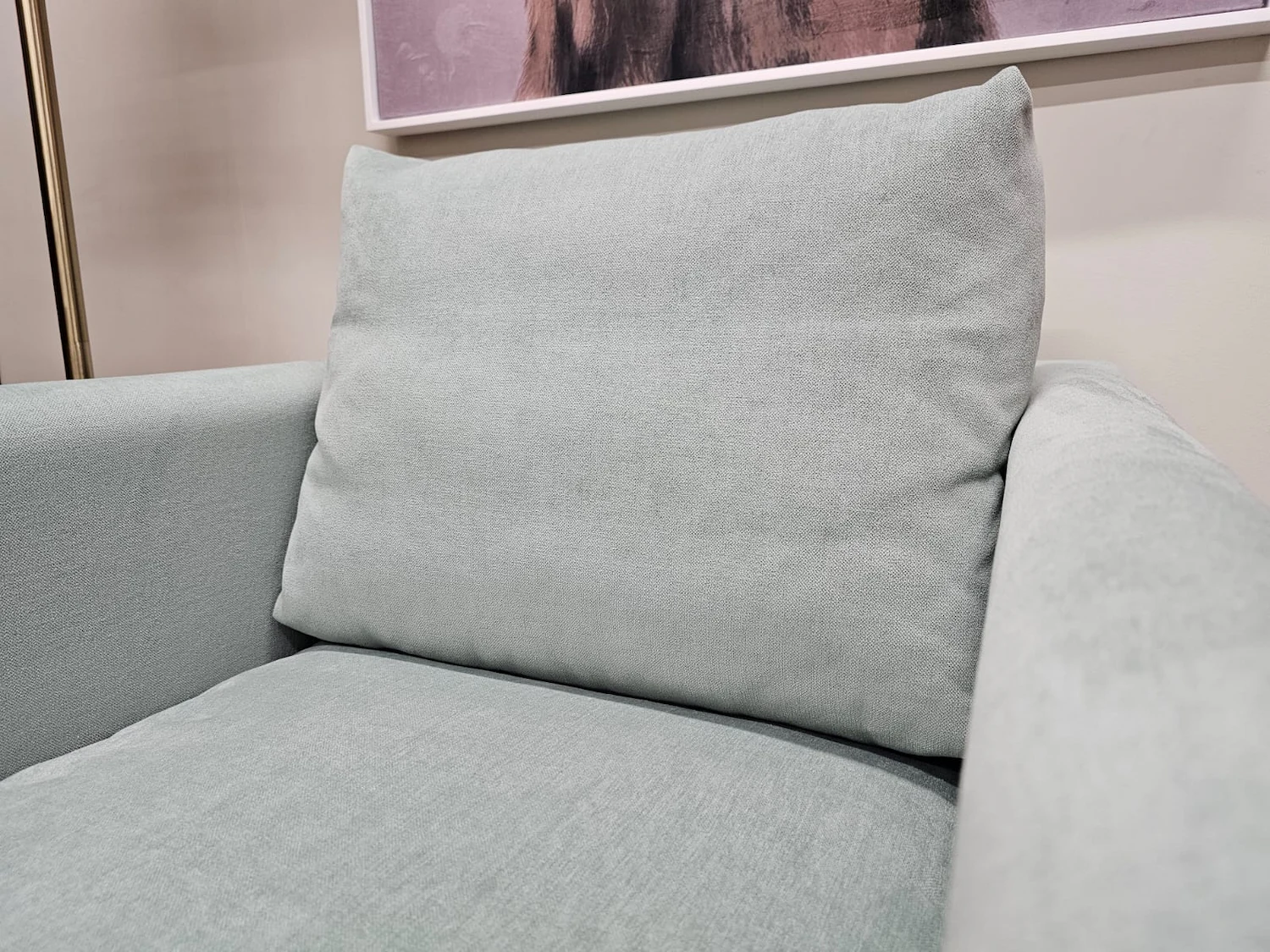 Izzy armchair in seafoam 5