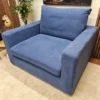 Long island slim armchair in Oxford 4