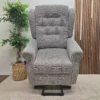 Sienna rise and Recline electric armchair in Mink 1
