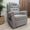Sienna rise and Recline electric armchair in Mink 3