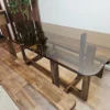 Glass Top Table with 2x Benches 7