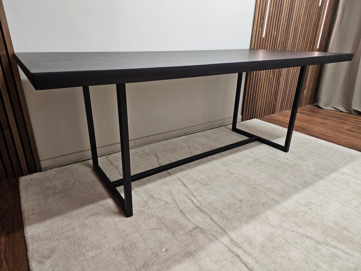 Industrial Black Metal Dining 2