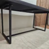 Industrial Black Metal Dining 4