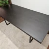 Industrial Black Metal Dining 7