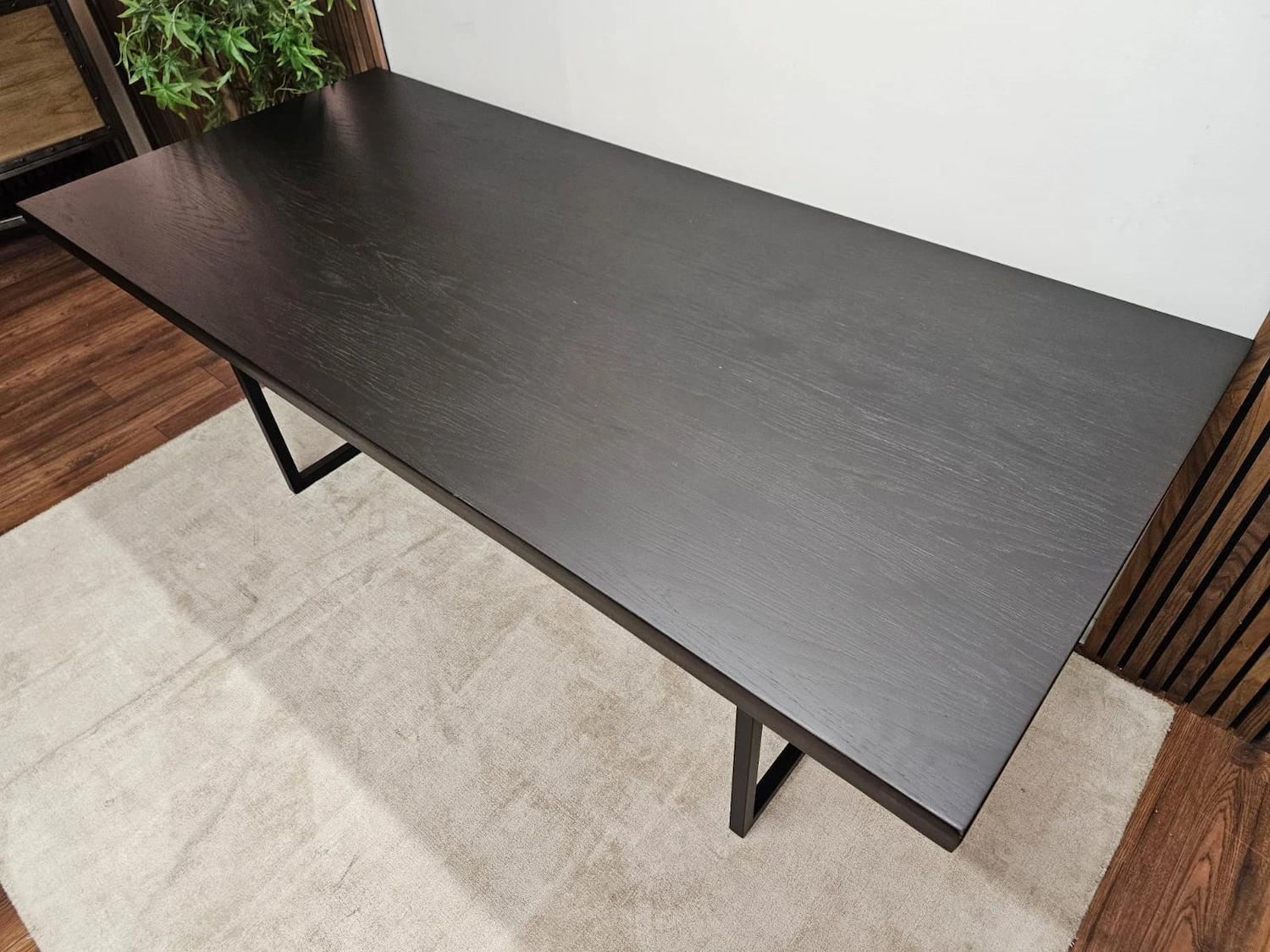 Industrial Black Metal Dining 7