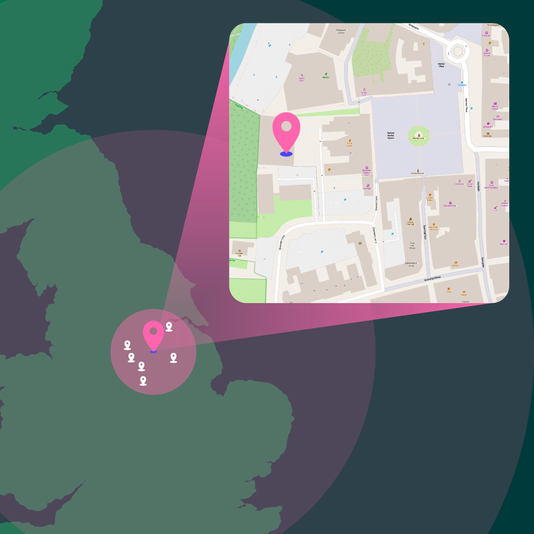 2 pink Flamingos furniture outlet location map