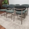 6x Aimar Open End Dining Chairs In Forest