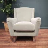 Felix Retro Modern Armchair In Sage