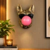 French Bulldog Blowing Bubblegum Wall Head
