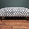 Furniture Village tabitha geometric patterned footstool