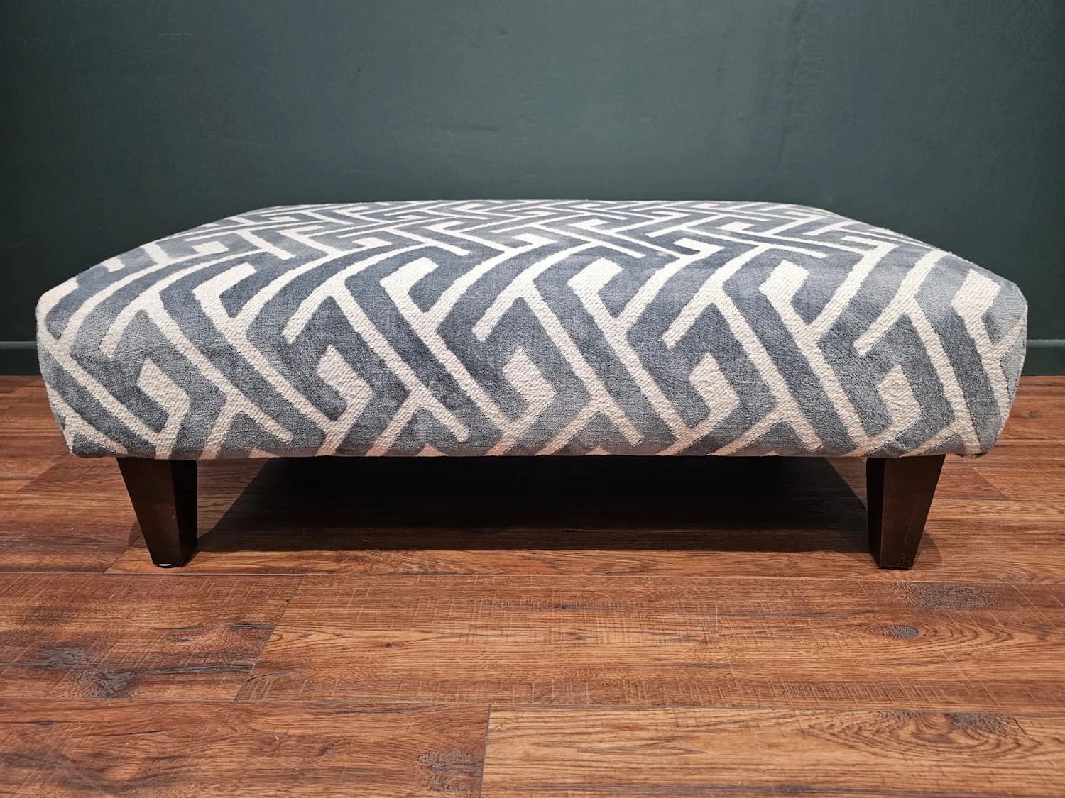 Furniture Village tabitha geometric patterned footstool