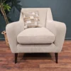 Grand Designs Bletchley Armchair In Natural