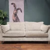 Stanton Large Traditional Modern Sofa In Smoke