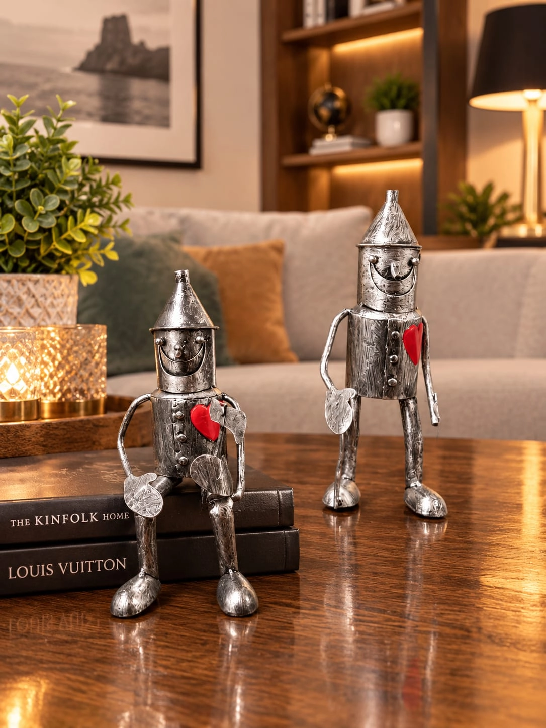 Two Tin Men Ornaments