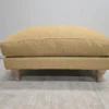 Loaf Bagsie Footstool In Hit The Hay Slubby Cotton
