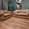 Vogue Williams Bayswater Large Sofa Cuddler In Terracotta Matt
